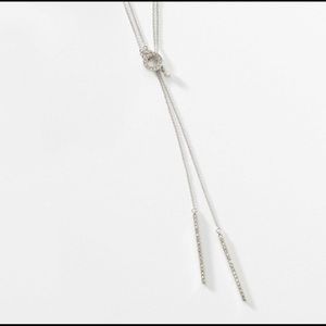 Touchstone open lariat style necklace
